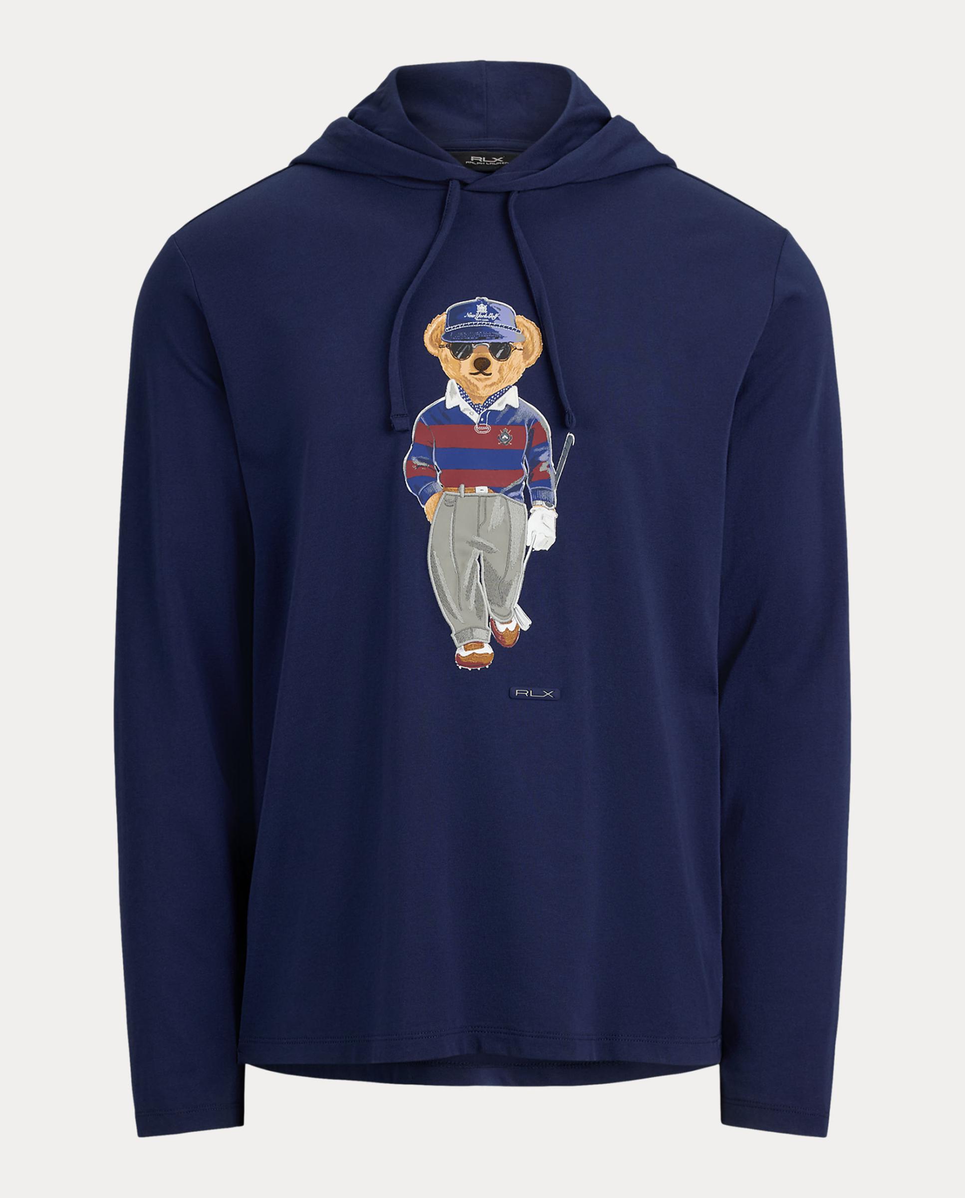 Sweatshirt de Homem com Capuz e Polo Bear Azul-marinho-5