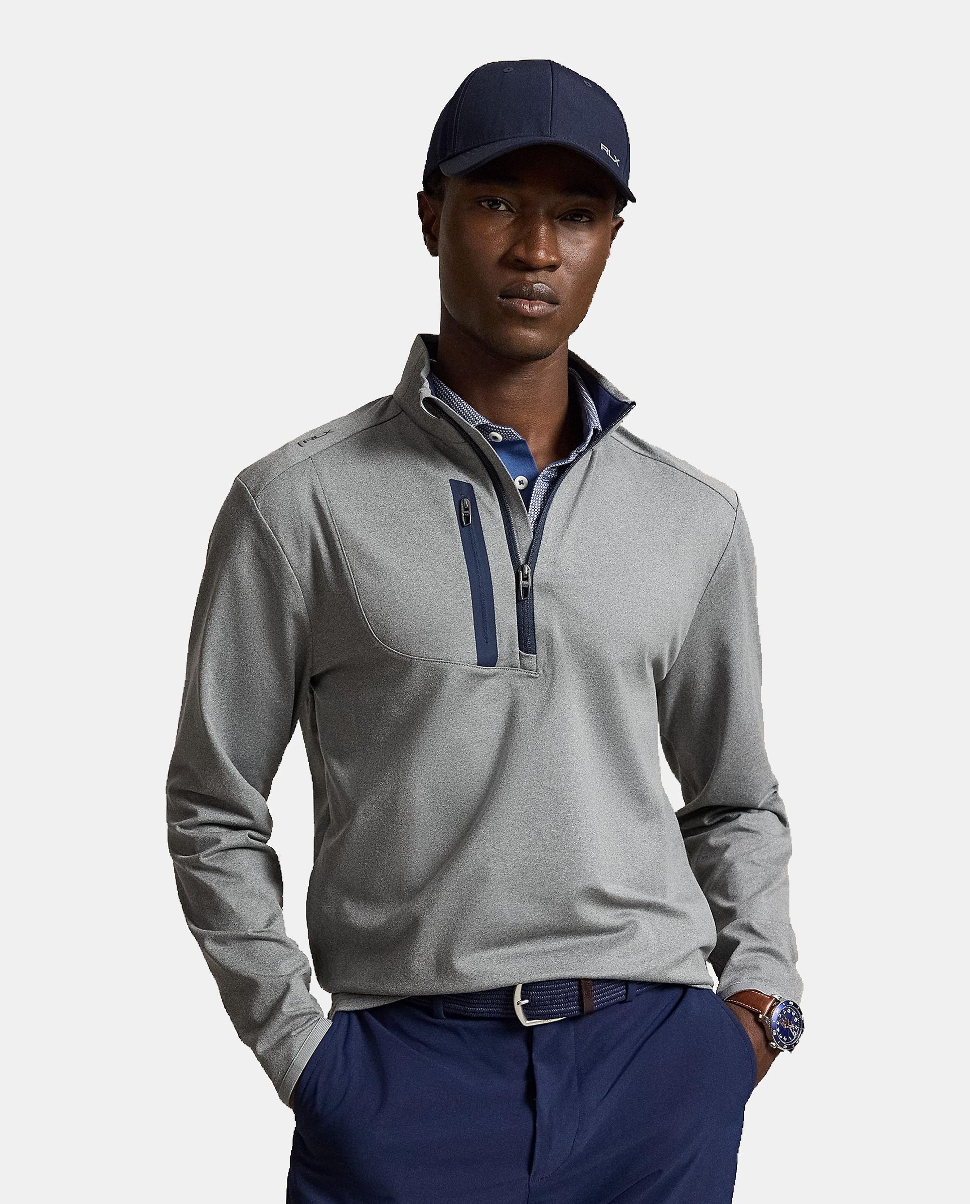 Imagem 0 de Camisola de Malha de Homem com Meio Fecho de Correr