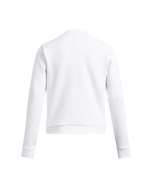 T-shirt de Mulher UA Drive Midlayer Crew Branco-2