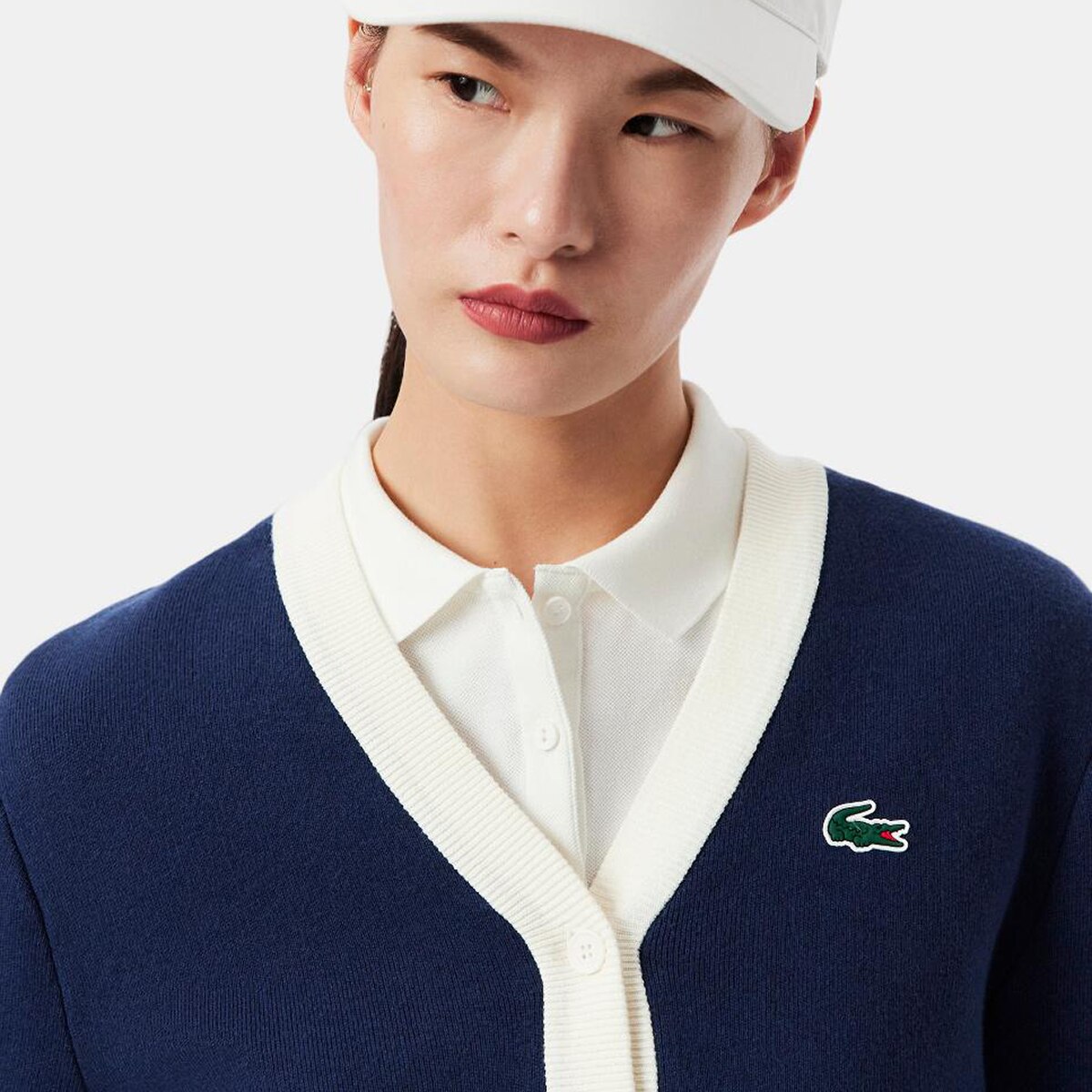 Camisola de Malha de Golf Azul-2