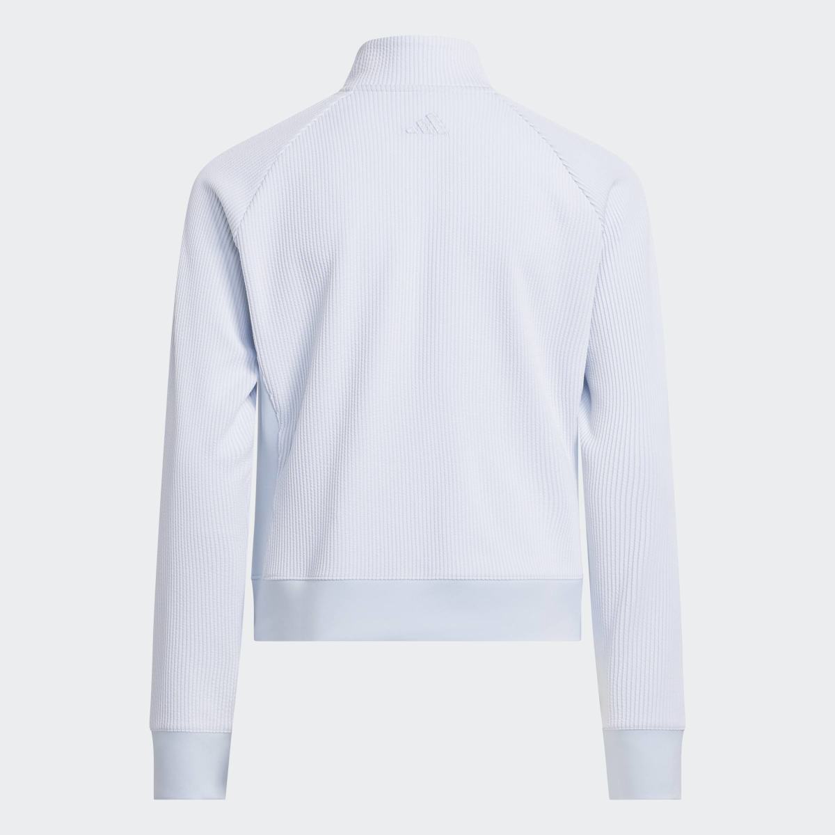 Camisola de Malha de Menina com Fecho de Correr Azul-2