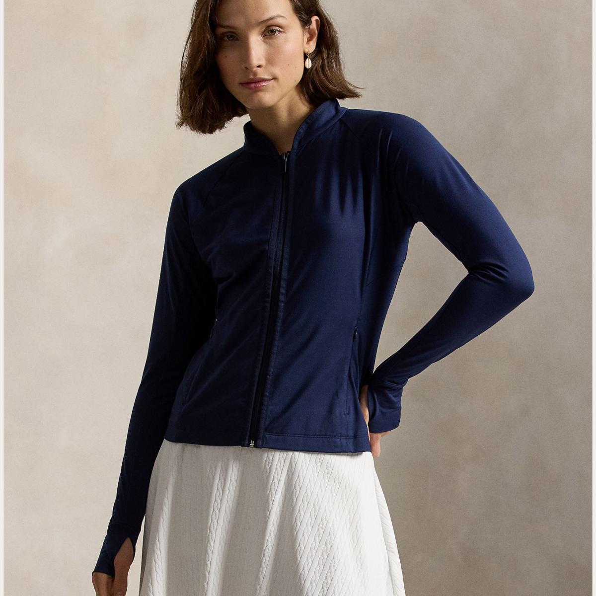 Imagem 0 de Camisola de Malha Técnica de Mulher com Fecho de Correr Completo