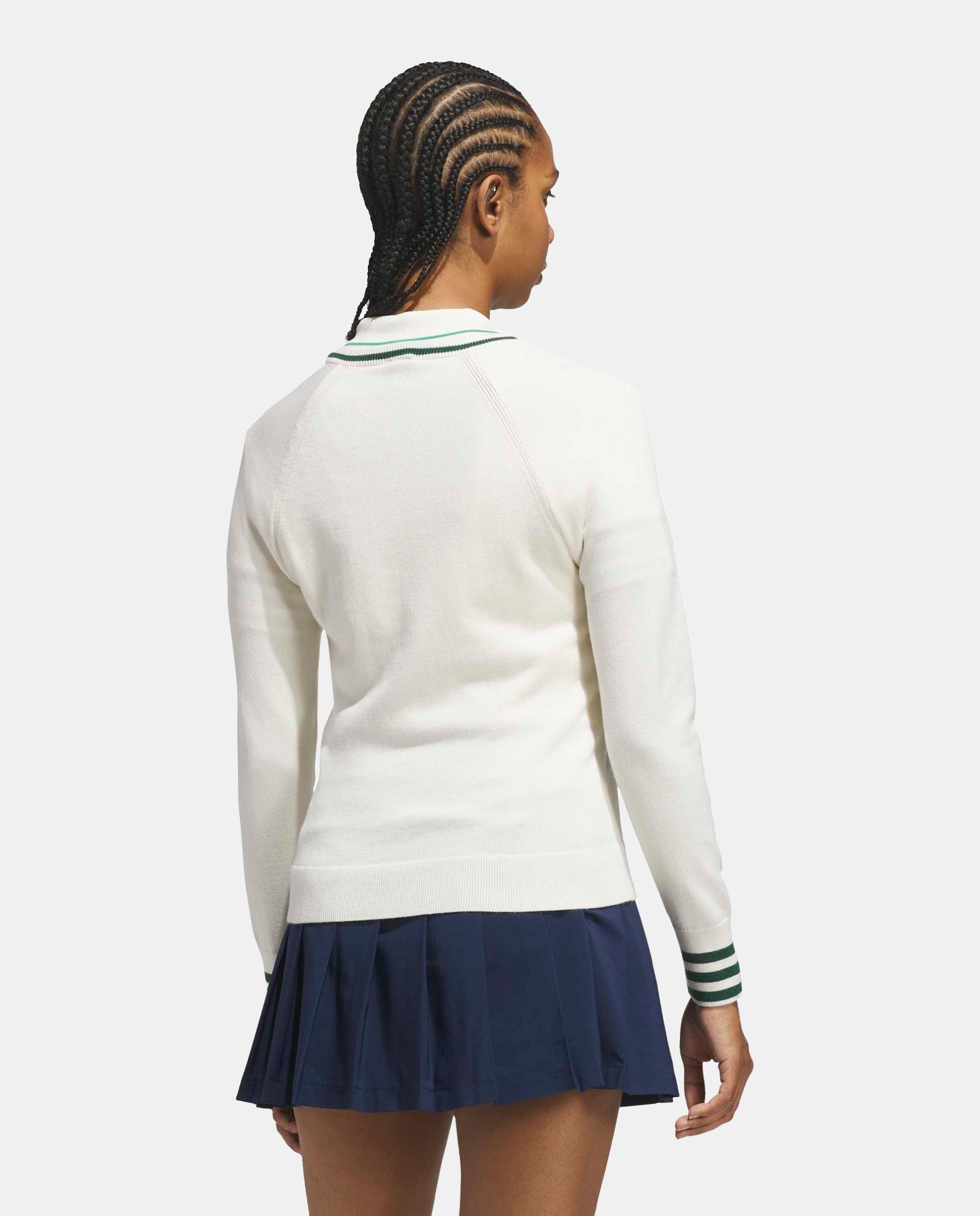 Jersey de Golf de Mulher Cashmere Adidas Originals Branco-2