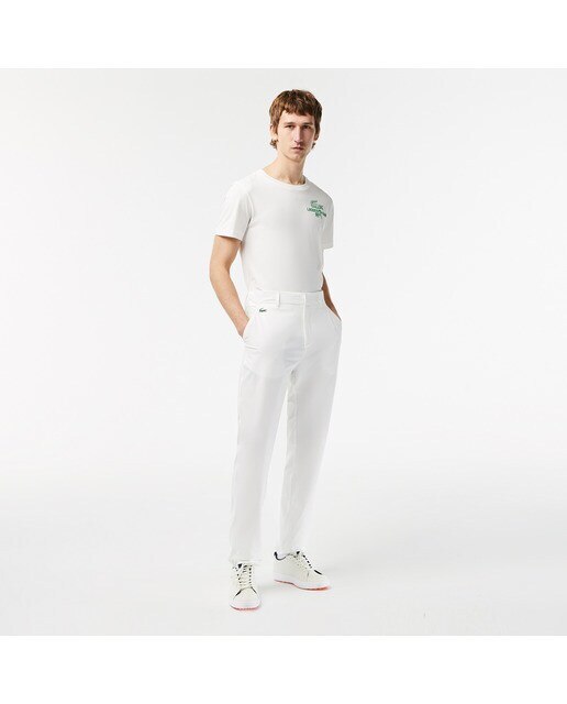 Calças de Homem Sport Golf Branco-6
