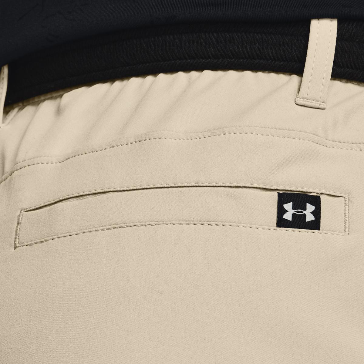 Calças de Homem UA Drive Tapered Pant Castanho-3