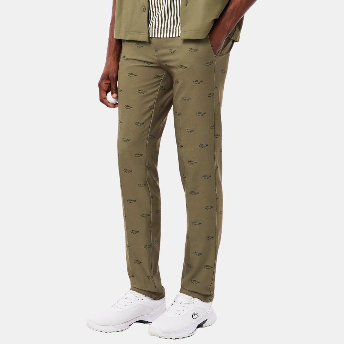 Calças de Golf Verde-3