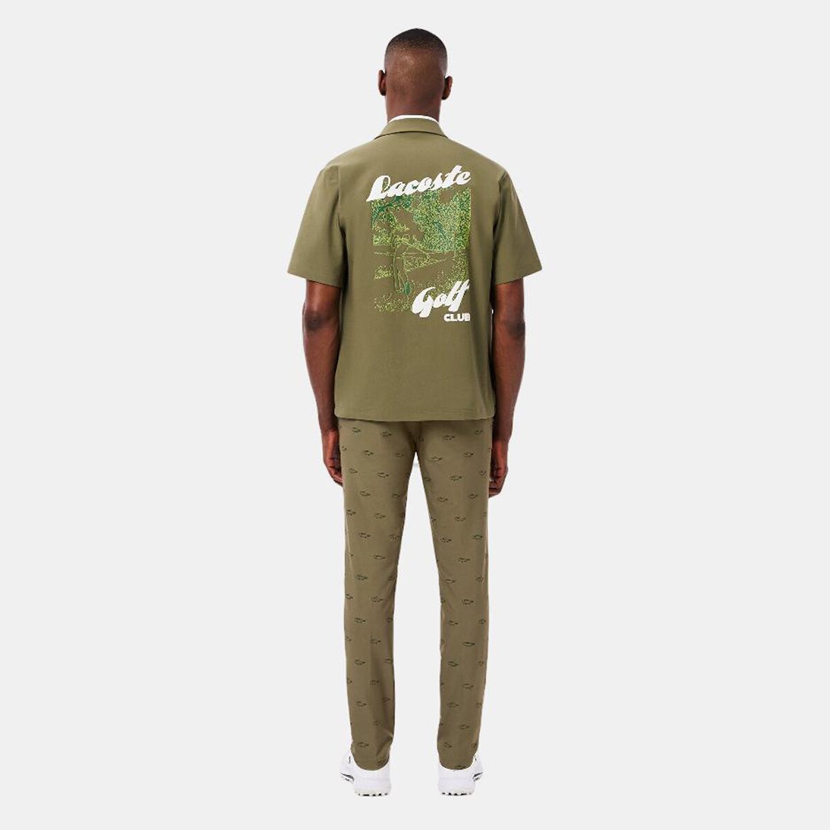 Calças de Golf Verde-4