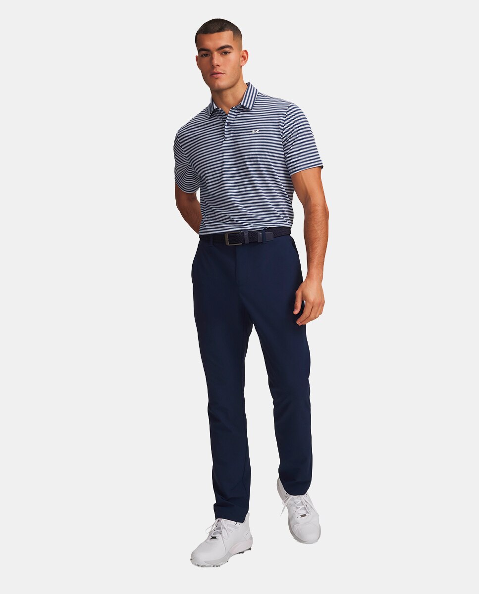 Calças de Homem Ua Matchplay Tapered Pant Azul-marinho-3