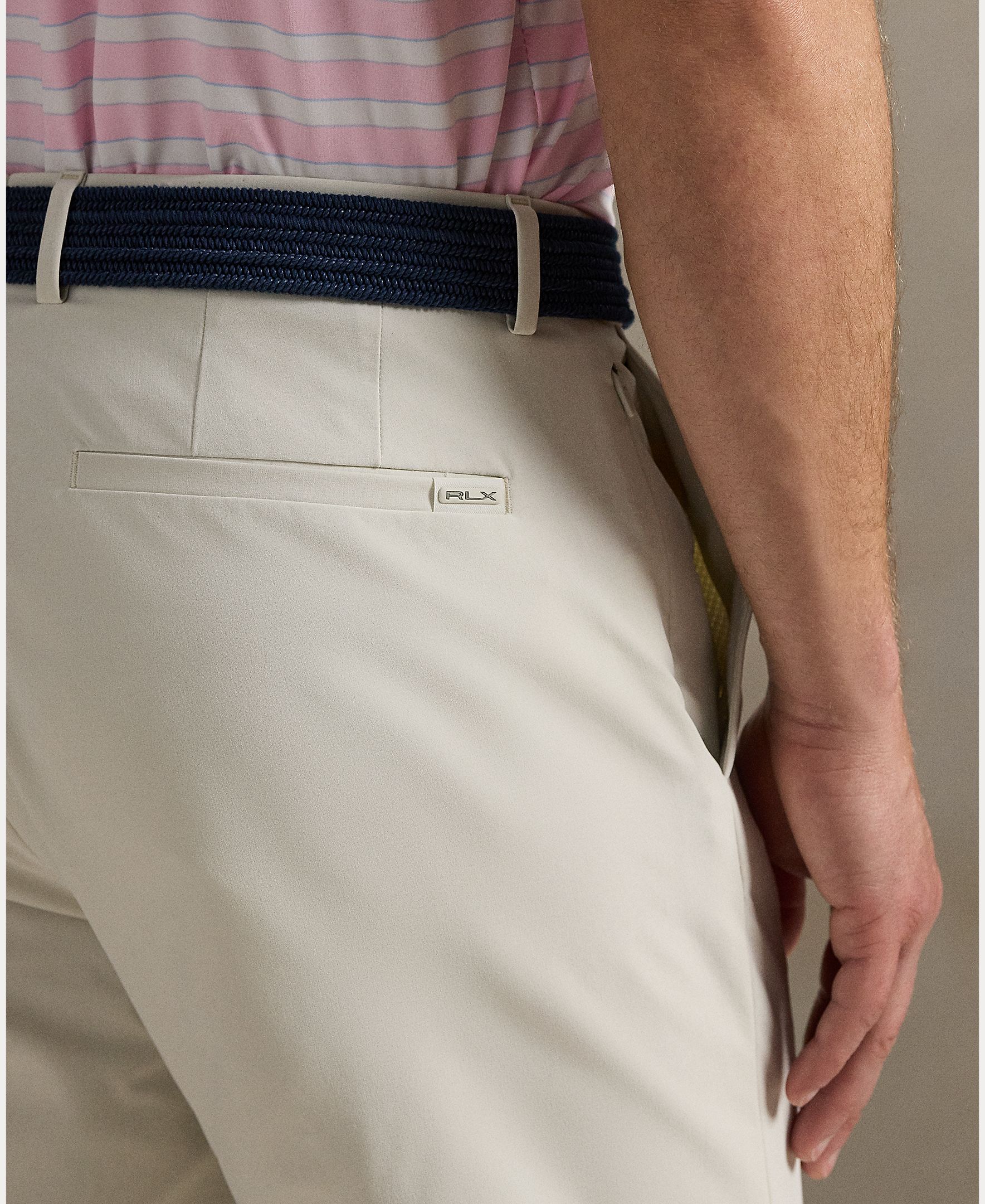 Calças Técnicas de Homem Tailored Fit Natural-5