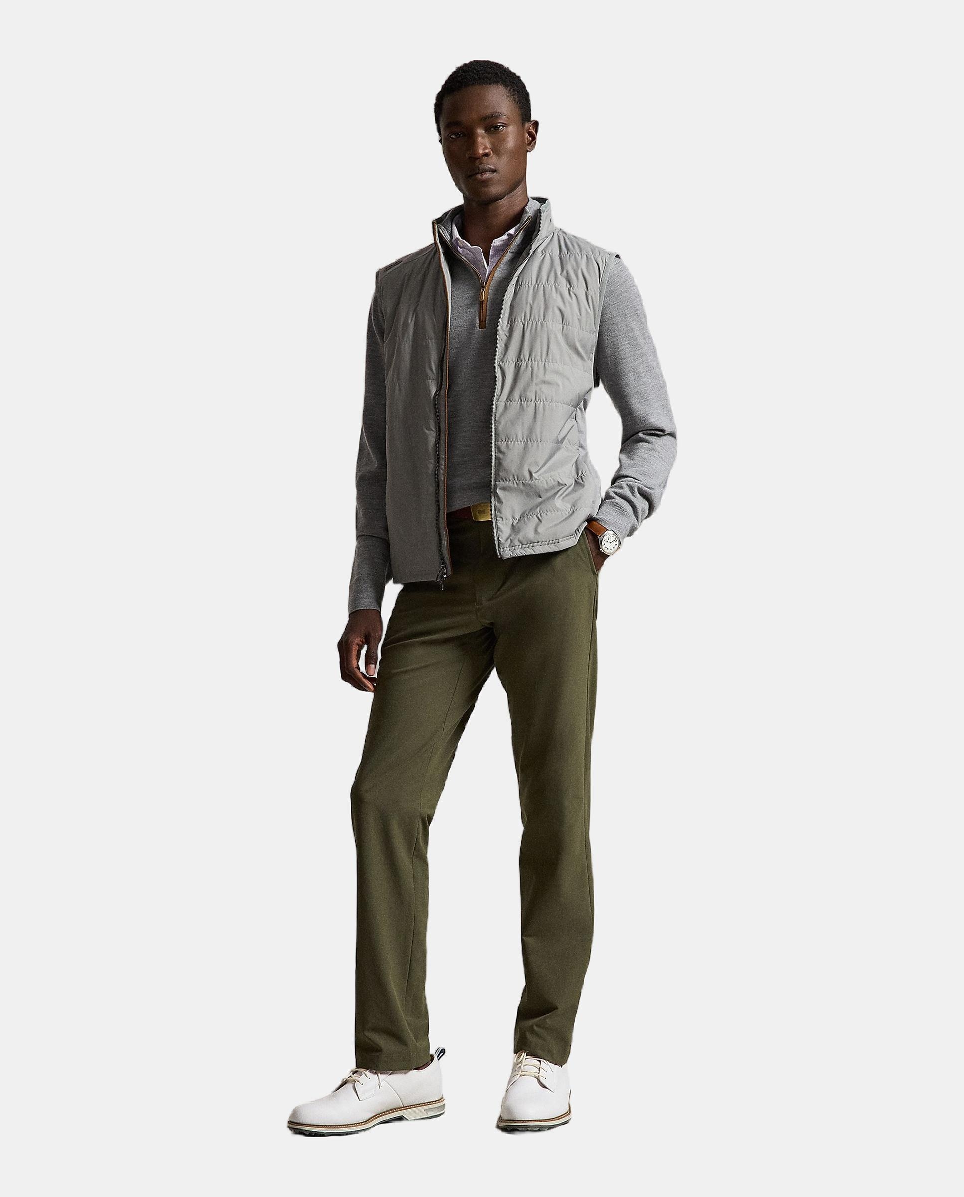 Pantalón de hombre Tailored Fit Ralph Lauren - Verde militar Verde militar-4