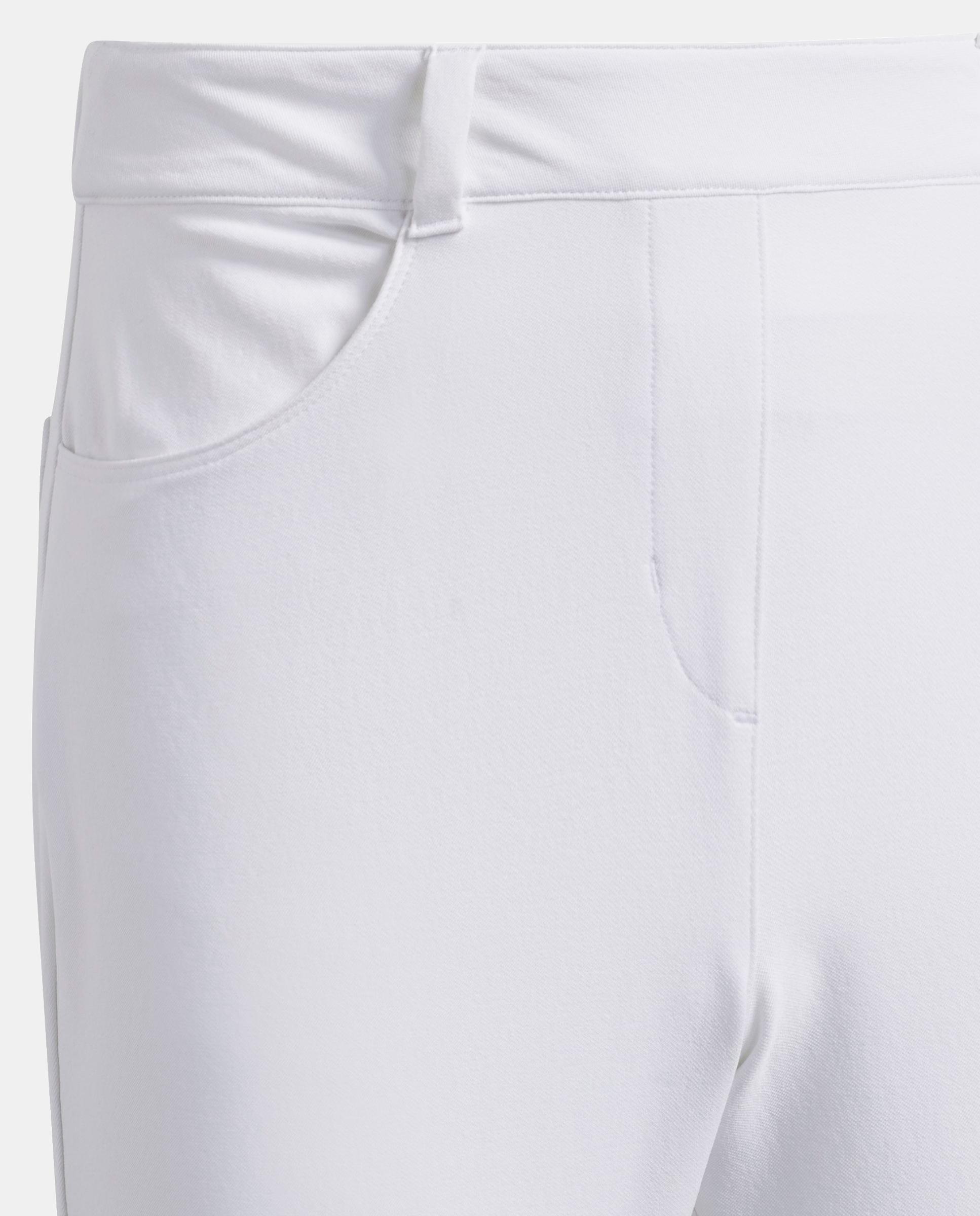 Calças de Golf 5 Bolsos de Criança Adidas Branco-3