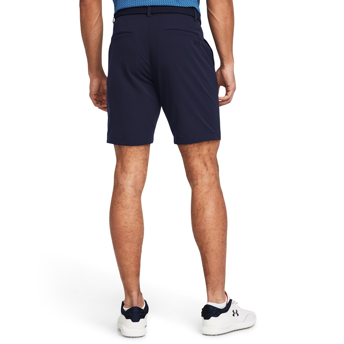 Calções de Homem UA Matchplay Tapered Short Azul-2