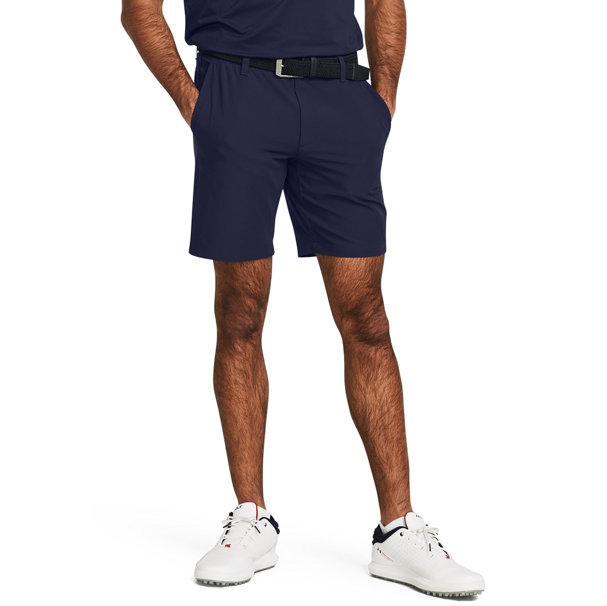 Calções de Homem UA Drive Taper Short Azul-1