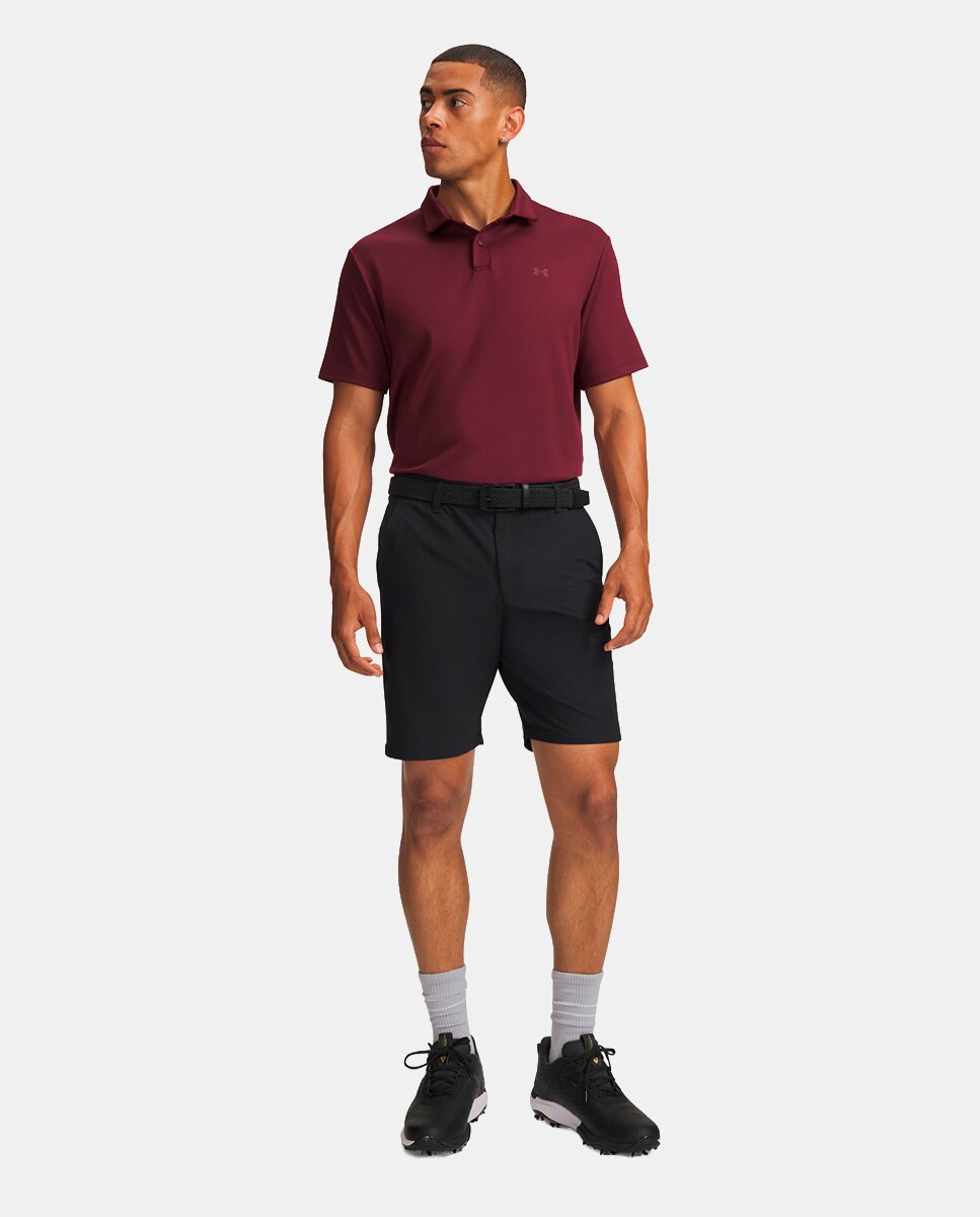 Calções de homem Ua Matchplay Tapered Short Preto-3