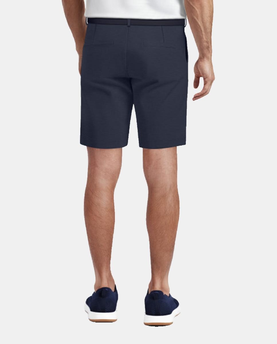 Bermuda de Golfe de Homem Performance Azul Melange-2