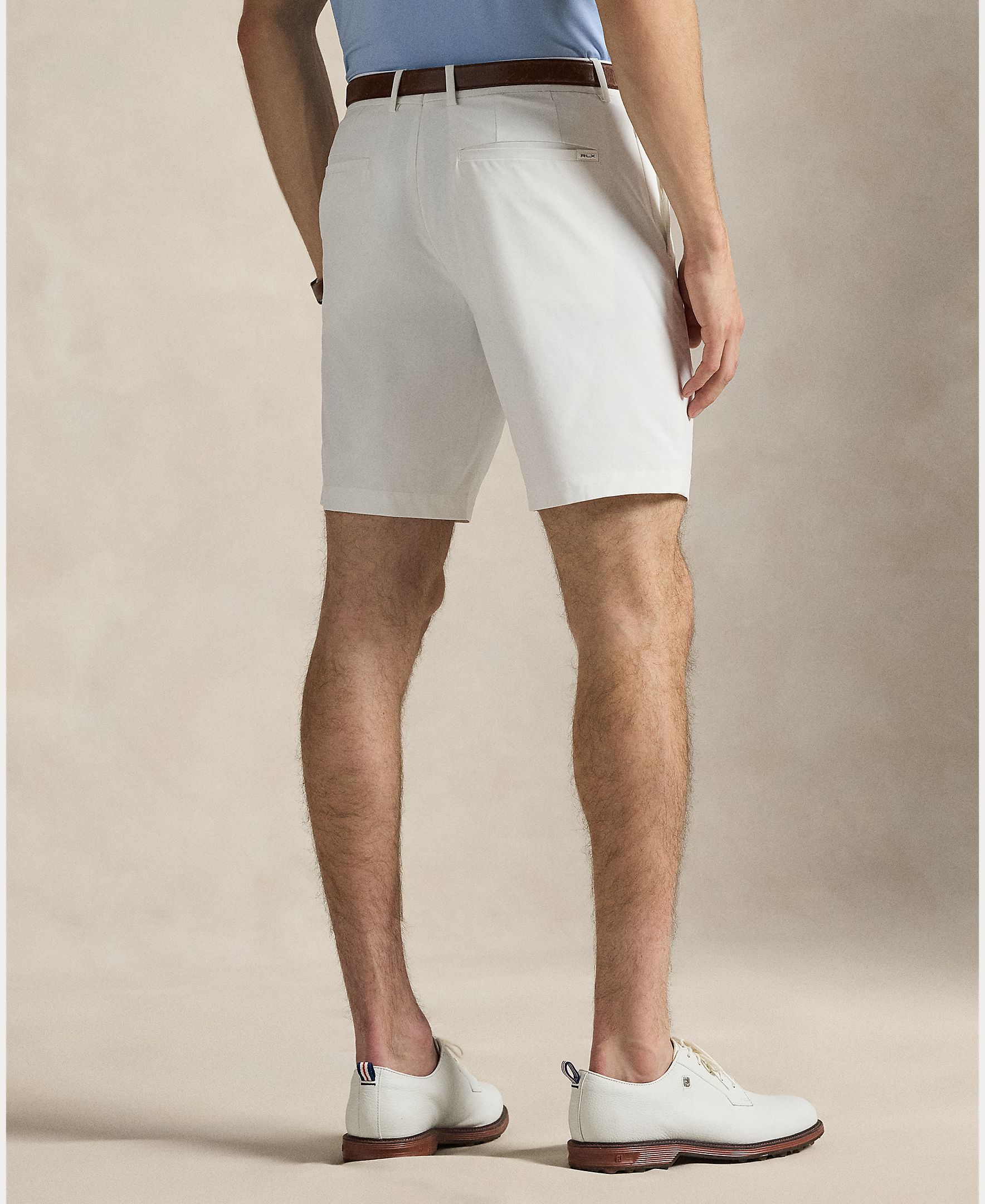 Calções Técnicos de Homem Tailored Fit Branco-4