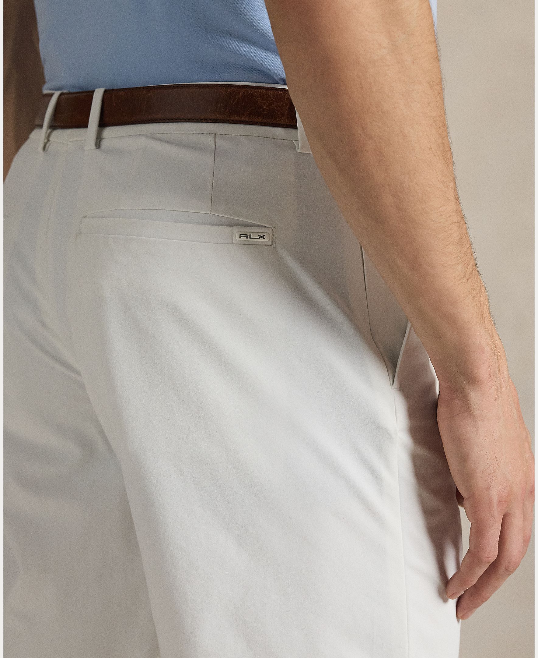 Calções Técnicos de Homem Tailored Fit Branco-5