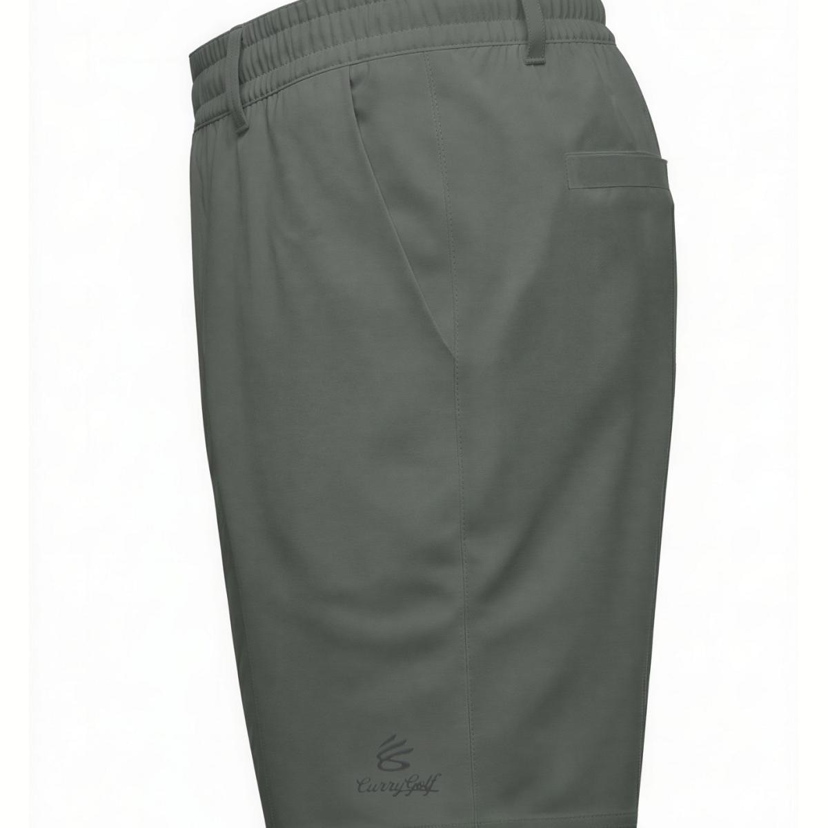 Calções de Golf de Homem Curry Drive Range Short Cinzento-chumbo-3