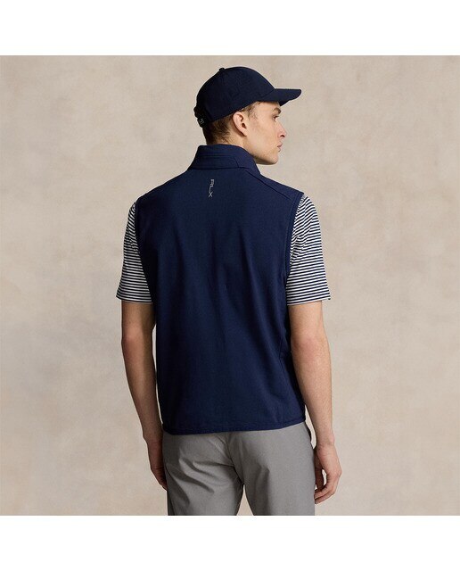 Colete Híbrido de Homem com Fecho de Correr Polo Golf Azul-marinho-2
