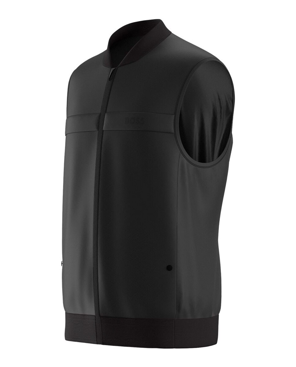 Colete Técnico de Golf de Homem Preto-3