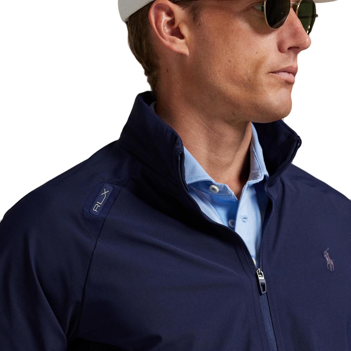 Casaco Ligeiro de Homem com Capuz Azul-marinho-5