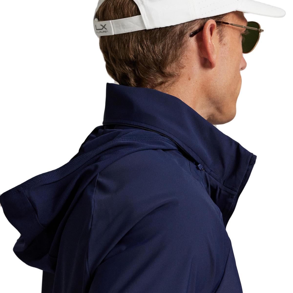 Casaco Ligeiro de Homem com Capuz Azul-marinho-6