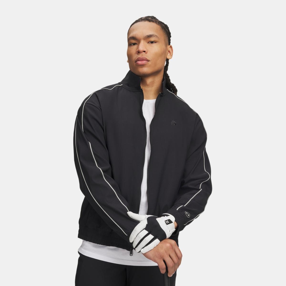 Casaco de Golf de Homem Curry Club Jacket Preto-1