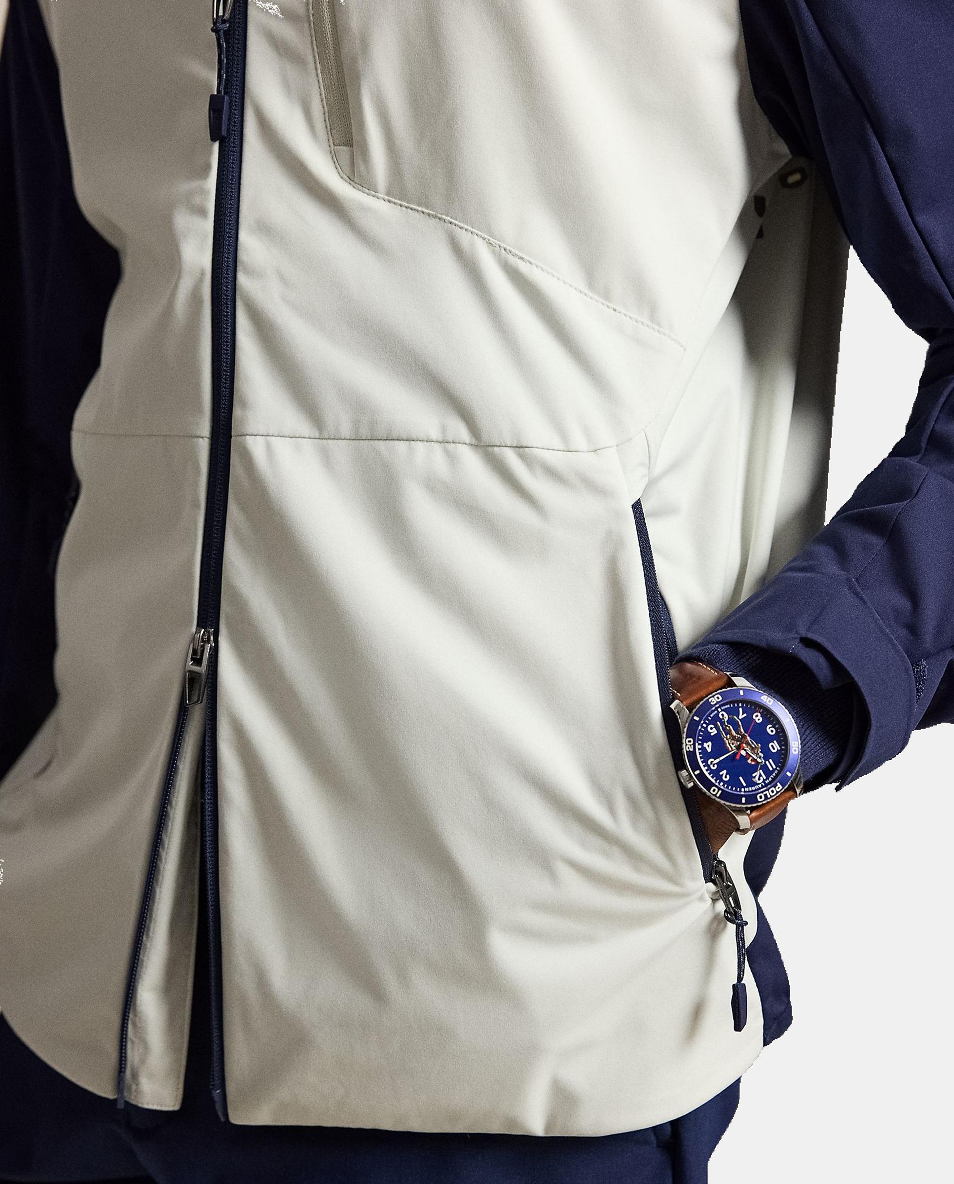 Imagen 6 de Chaqueta de hombre plegable con bloques de color Ralph Lauren - Azul marino Azul marino