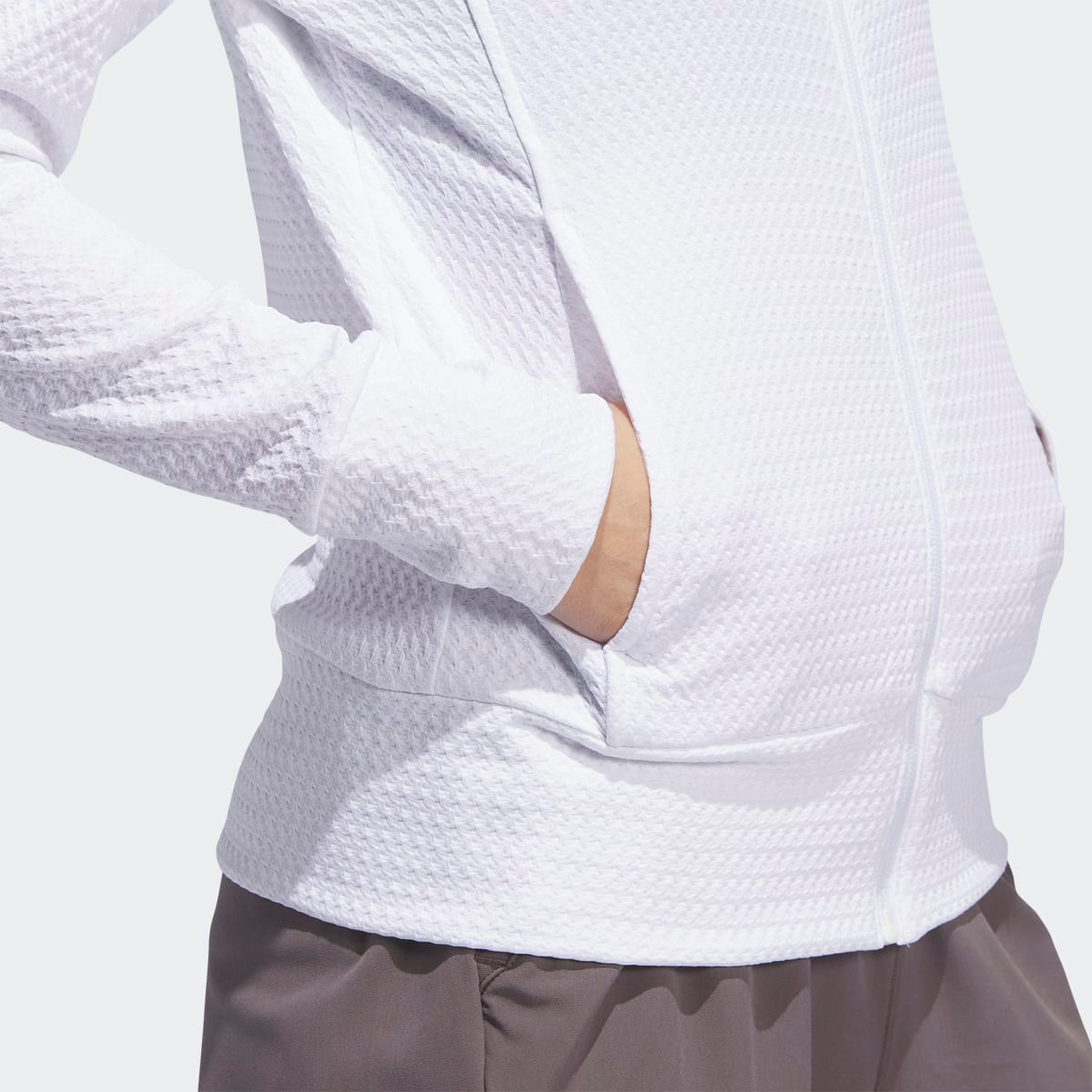 Casaco de Mulher W Ult C Txt Golf Branco-4