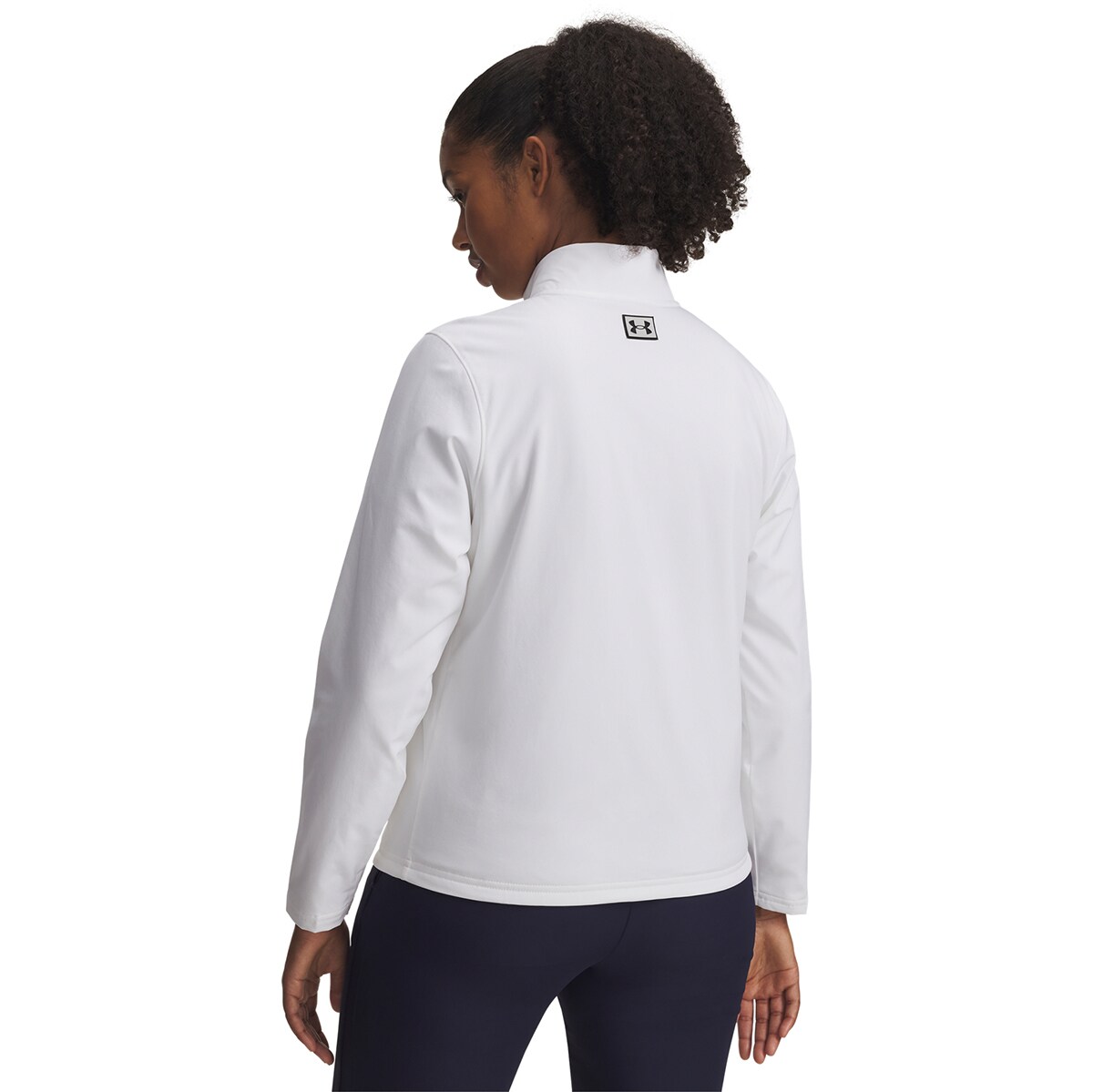 Casaco de Mulher UA Drive Pro FZ Branco-2