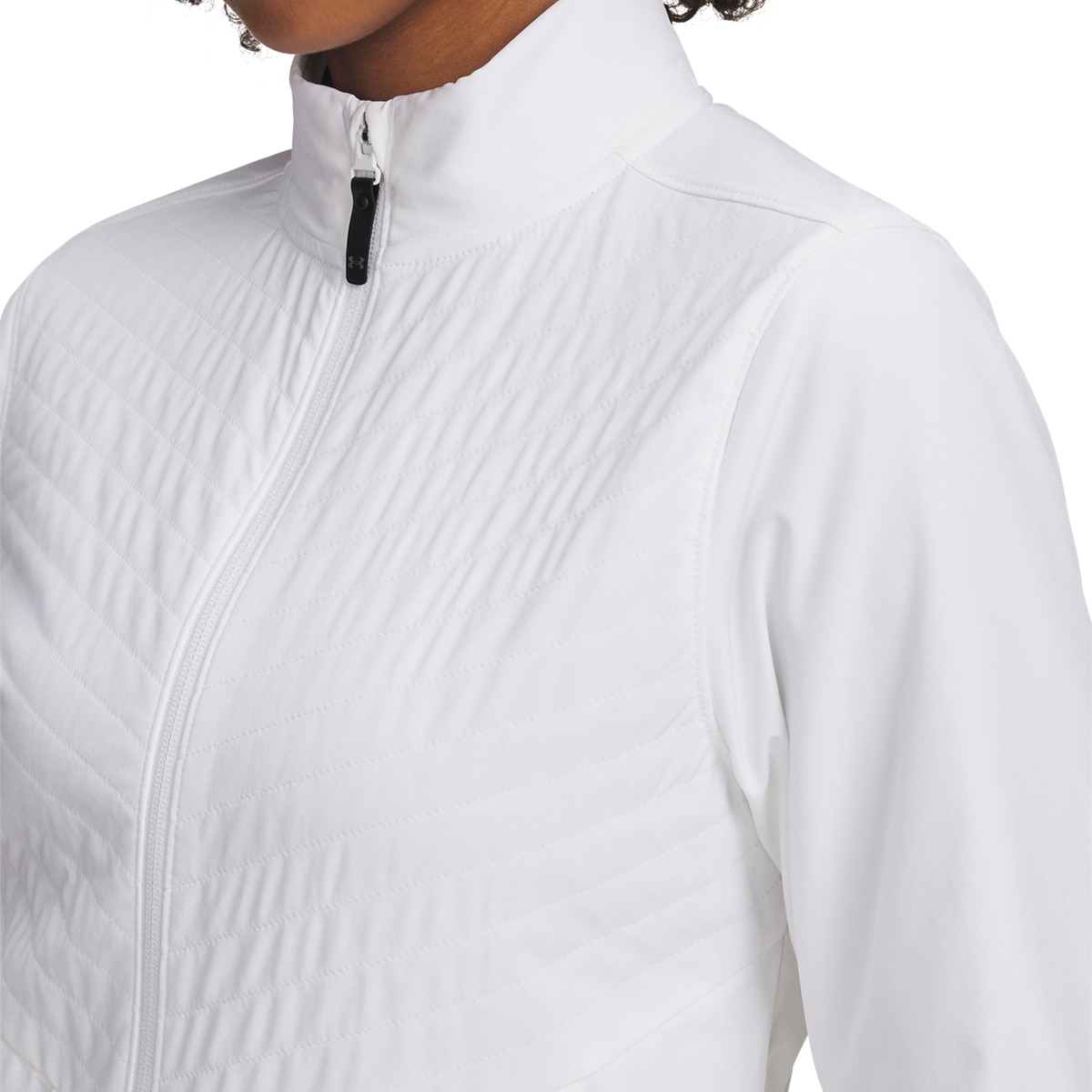 Casaco de Mulher UA Drive Pro FZ Branco-3