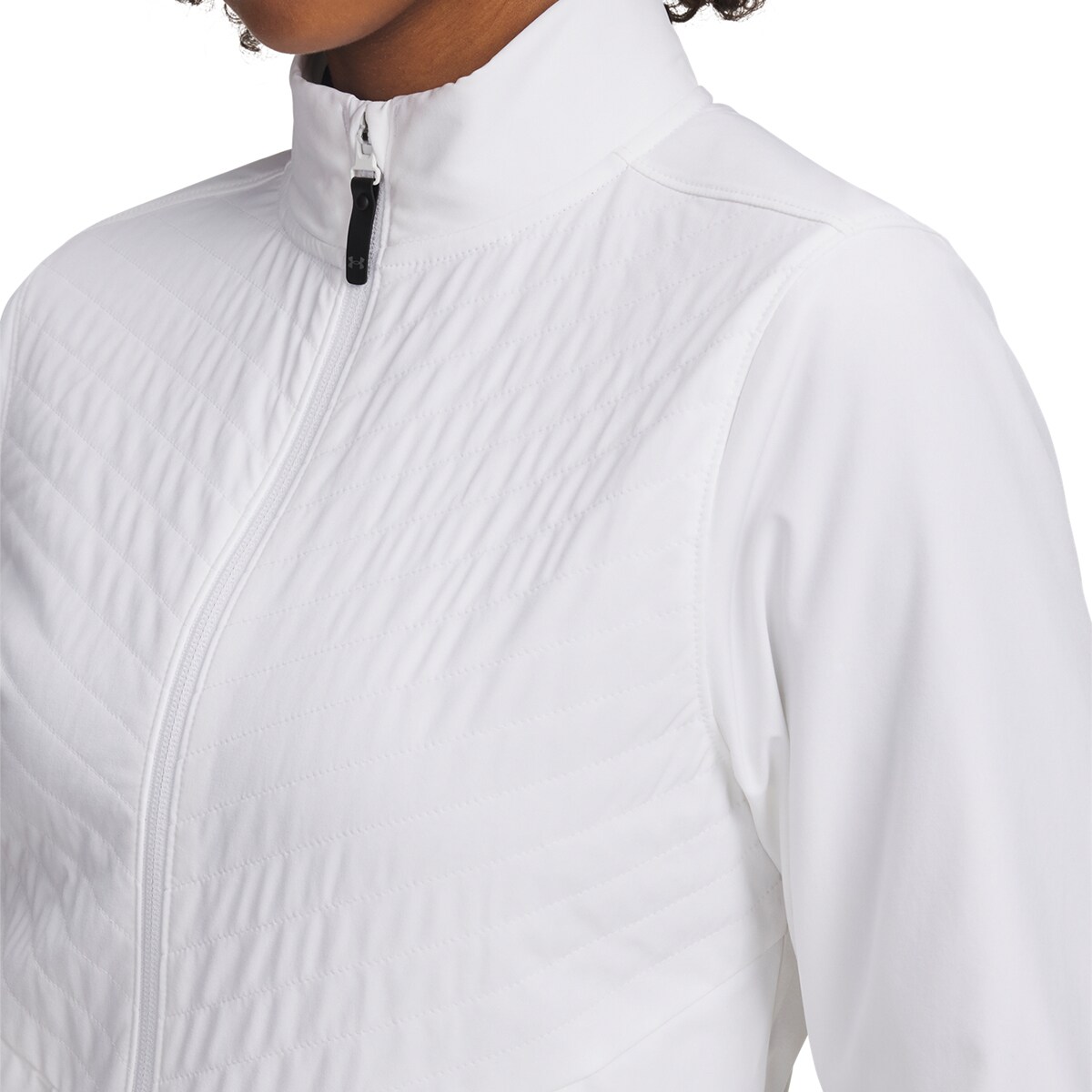 Casaco de Mulher UA Drive Pro FZ Branco-3