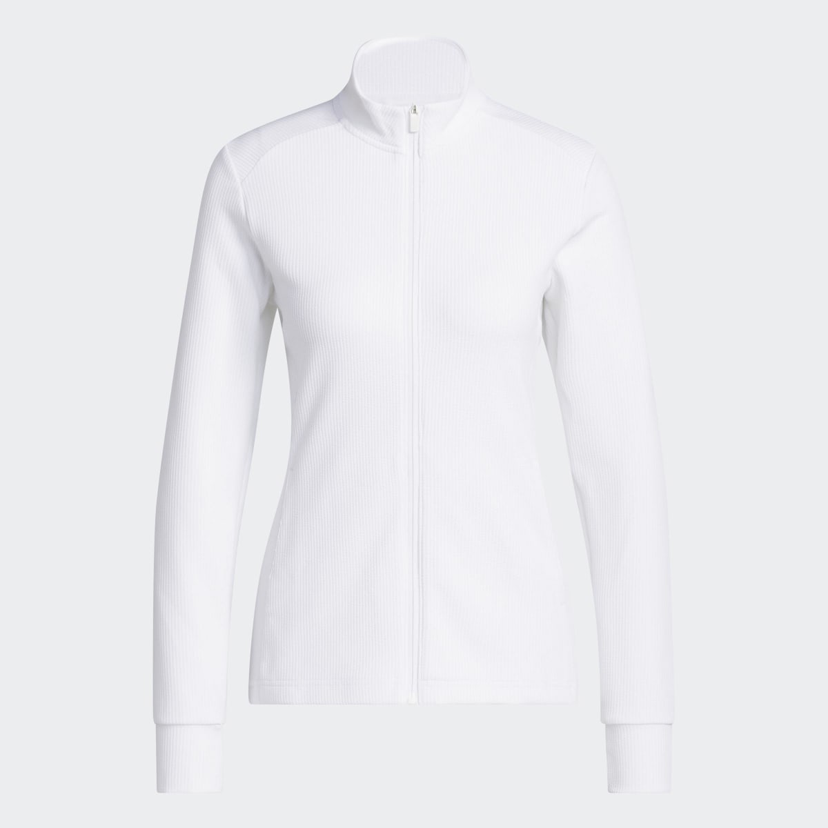 Casaco de Mulher com Fecho de Correr Performance Texture Branco-6