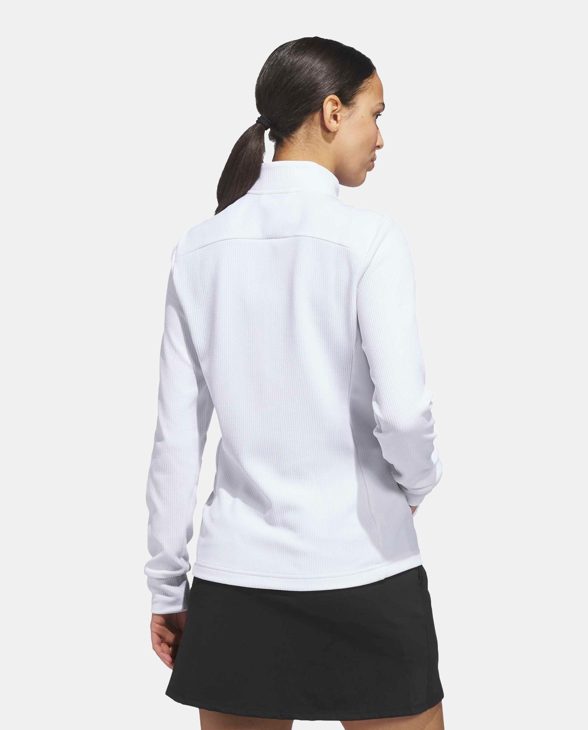 Casaco de Golf de Mulher Adidas Branco-2
