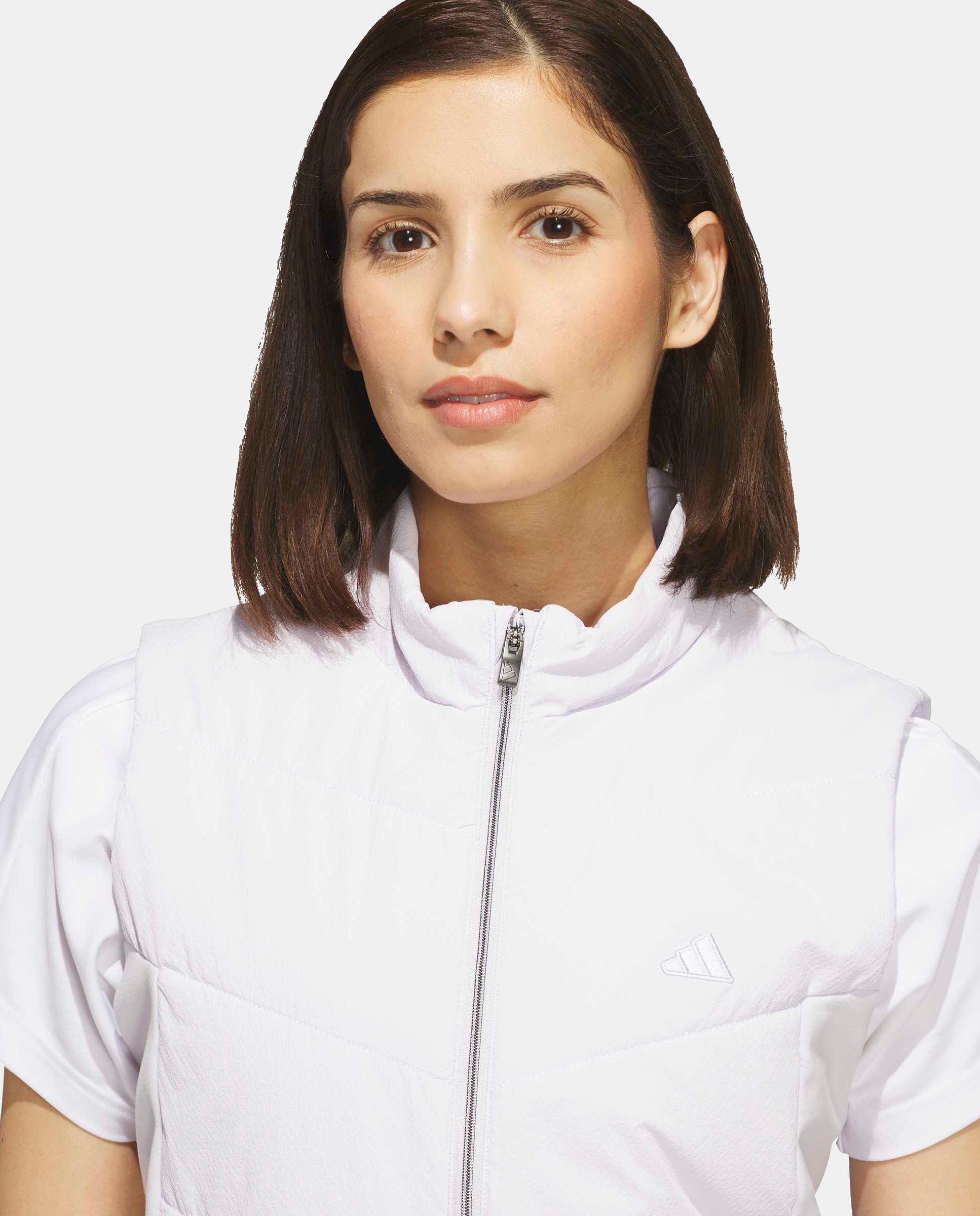 Colete de Golf de Mulher Adidas Roxo-3