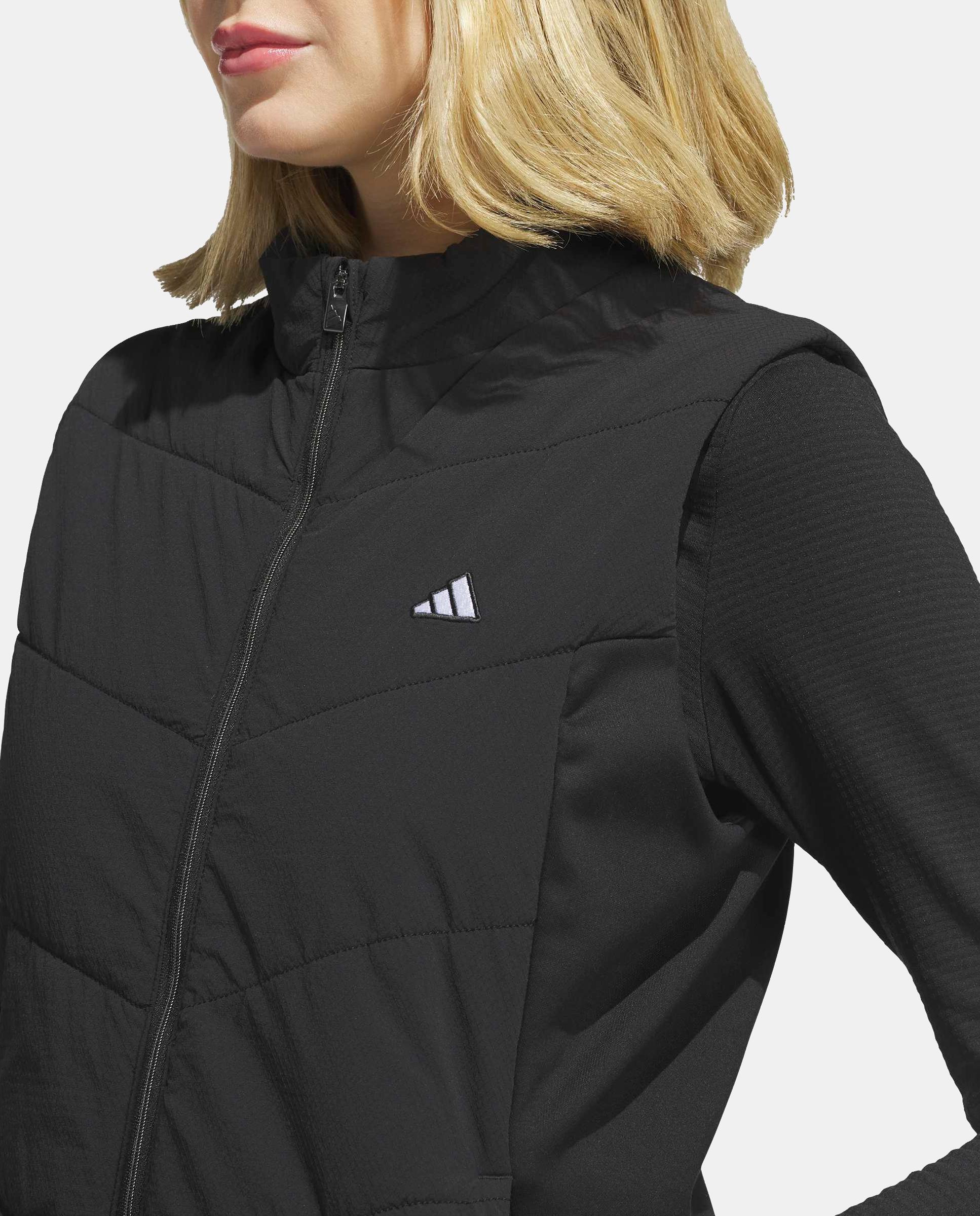 Colete de Golf de Mulher Climawarm Adidas Preto-3