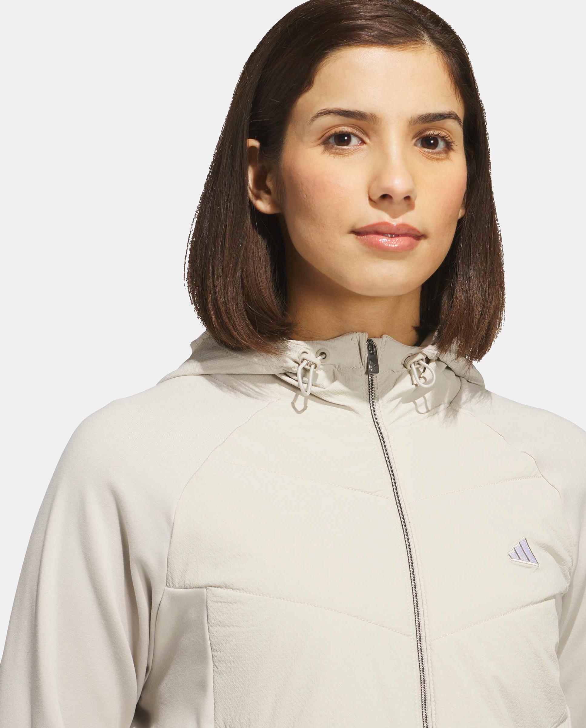 Casaco de Golf de Mulher Adidas Azul-3