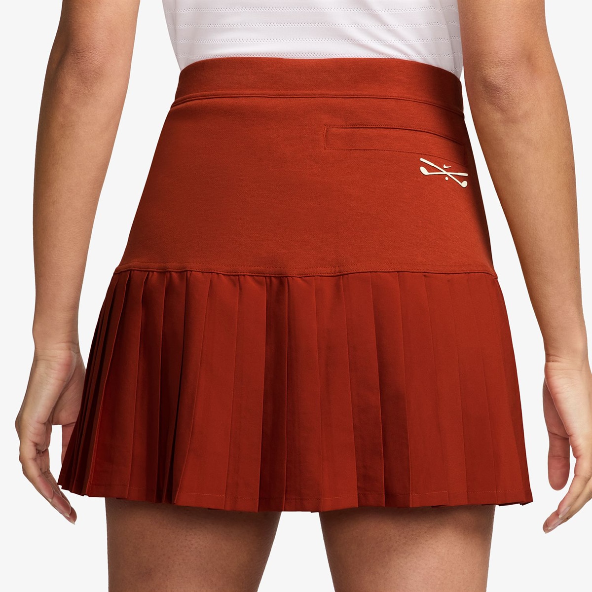 Saia de Mulher Dri-Fit Vermelho / Branco-2