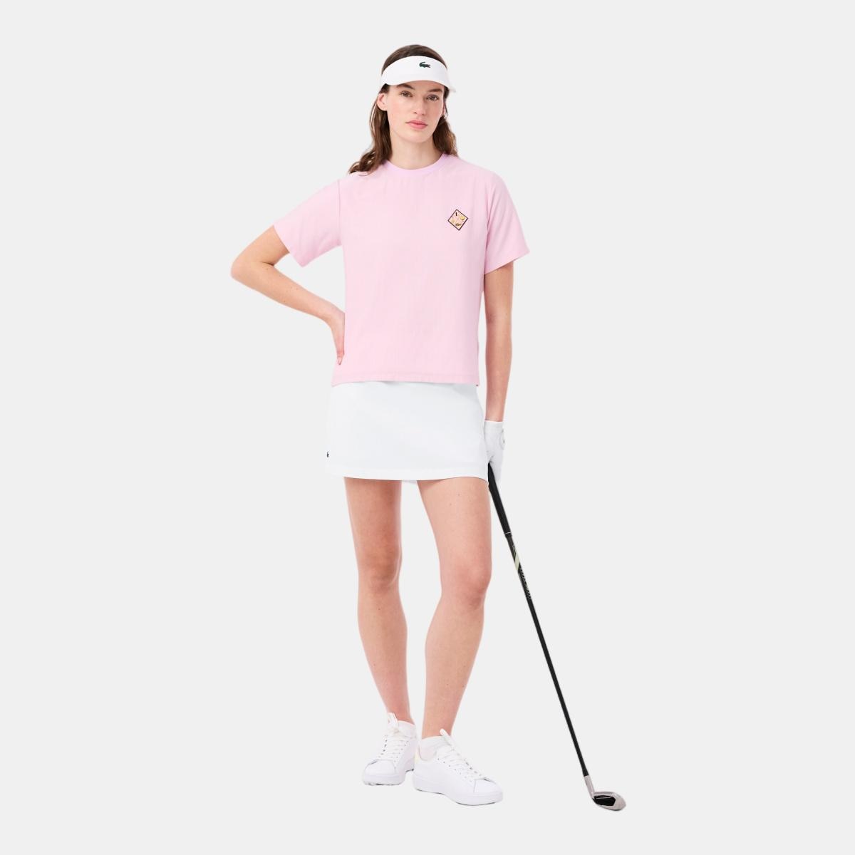 Saia de Golf de Mulher Branco-4