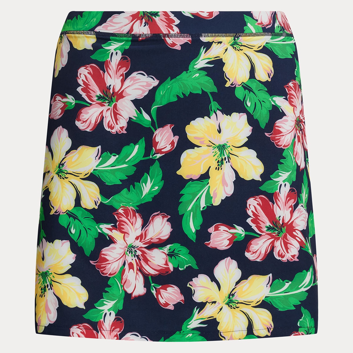 Saia-Calça Desportiva de Mulher com Estampado Floral Multicolor-5