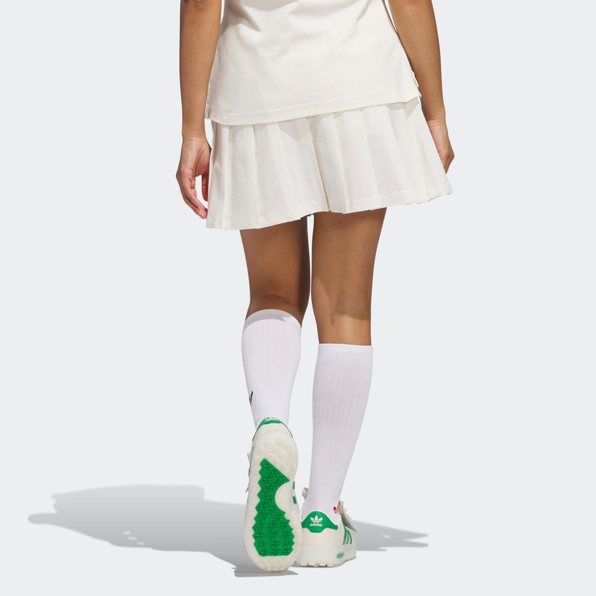 Saia-Calça de Mulher Pleated Originals Branco-2
