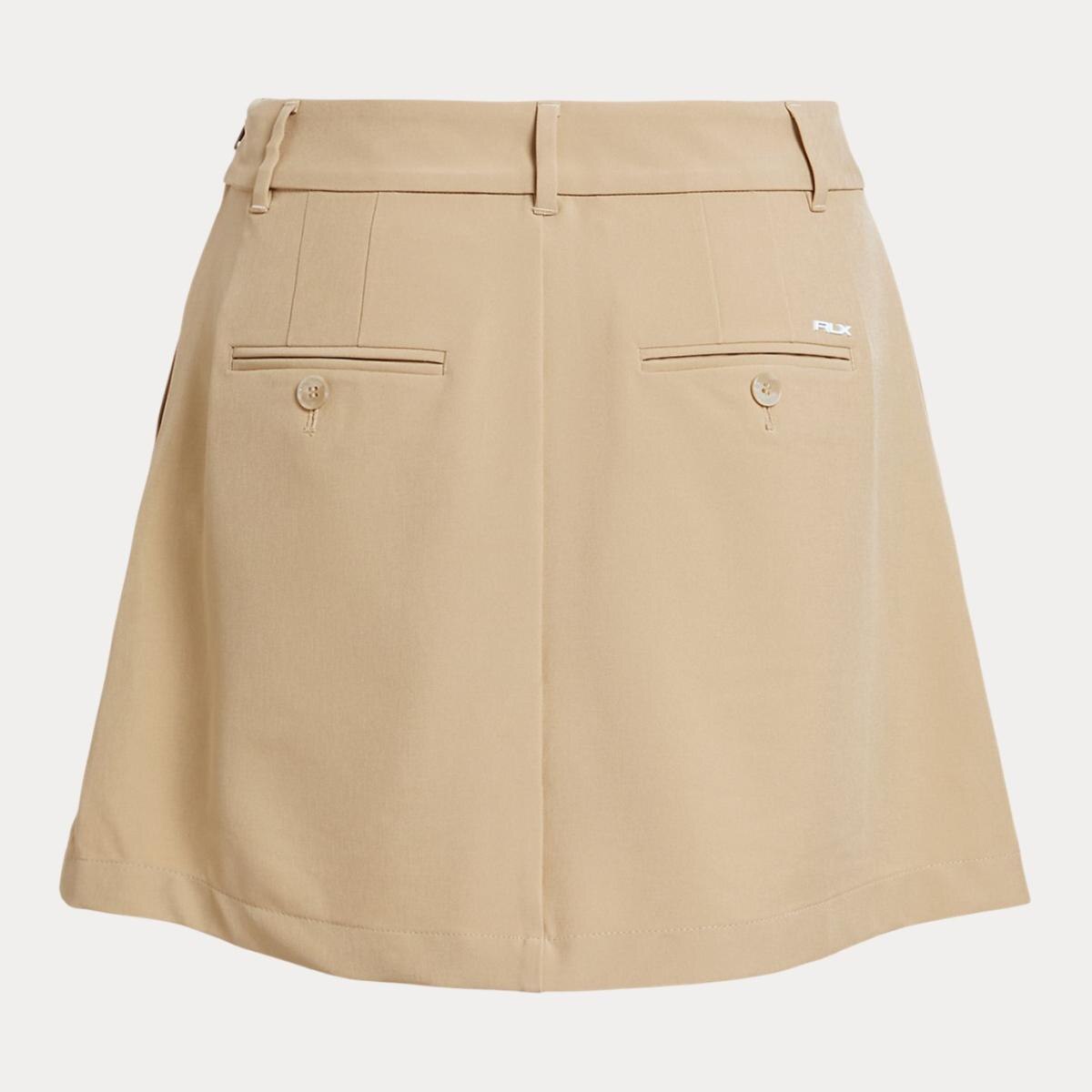 Saia Desportiva de Mulher com Pregas Natural-2