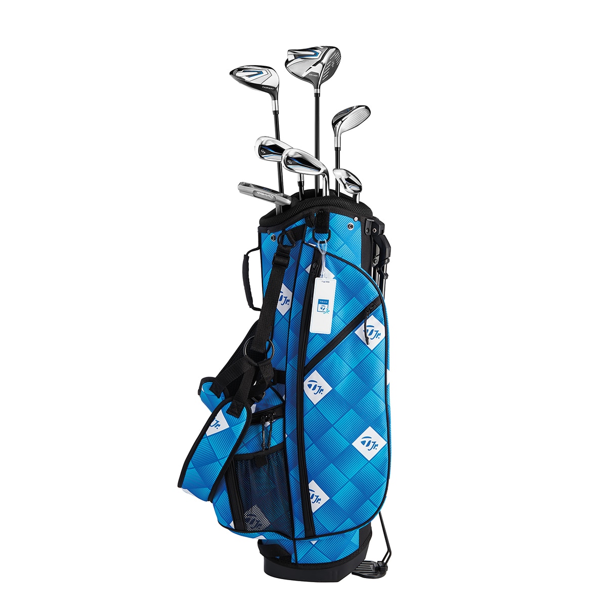 Conjunto de Golf Pack Team Jr S3 8 Peças para Esquerdino - 135-150 cm Azul-2