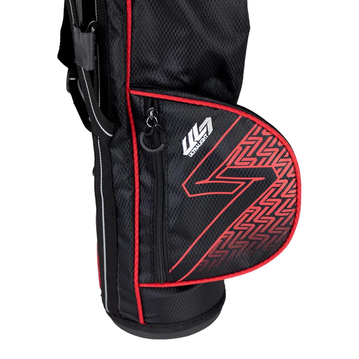Imagen 2 de UL7 Ultralight 39-s Set de 3 Palos con Bolsa Negra/Roja US Kids - Rojo Rojo