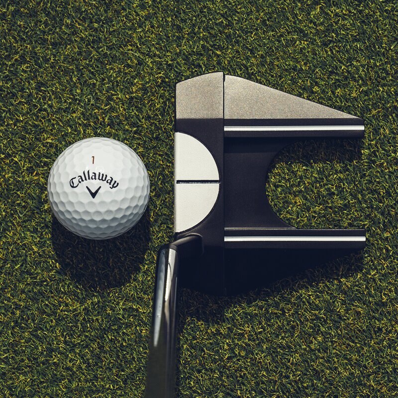 Putter Ai Dual Callaway - Negro / Blanco Negro / Blanco-5