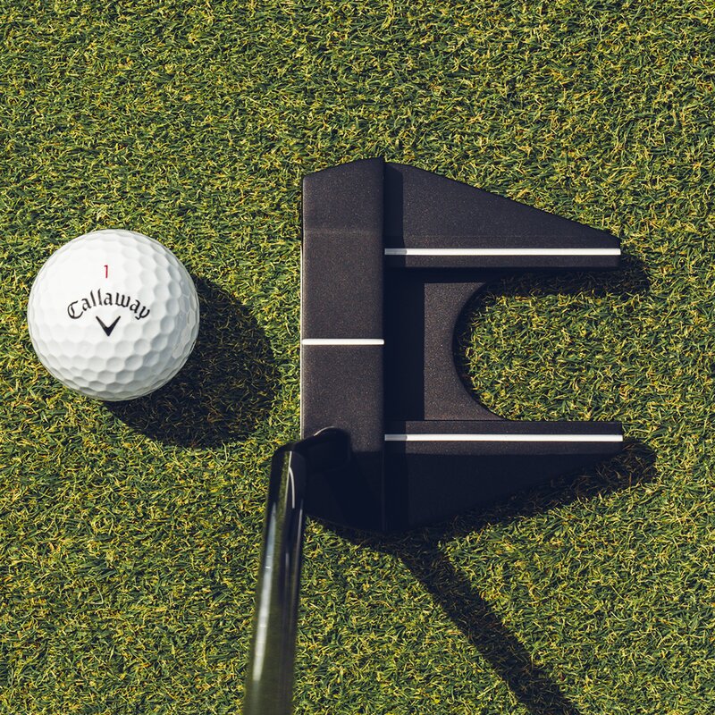 Putter Ai Dual Callaway - Negro / Blanco Negro / Blanco-5