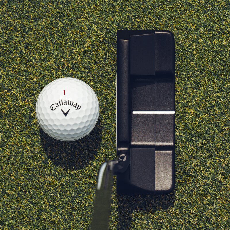 Putter Ai Dual Callaway - Negro / Blanco Negro / Blanco-5