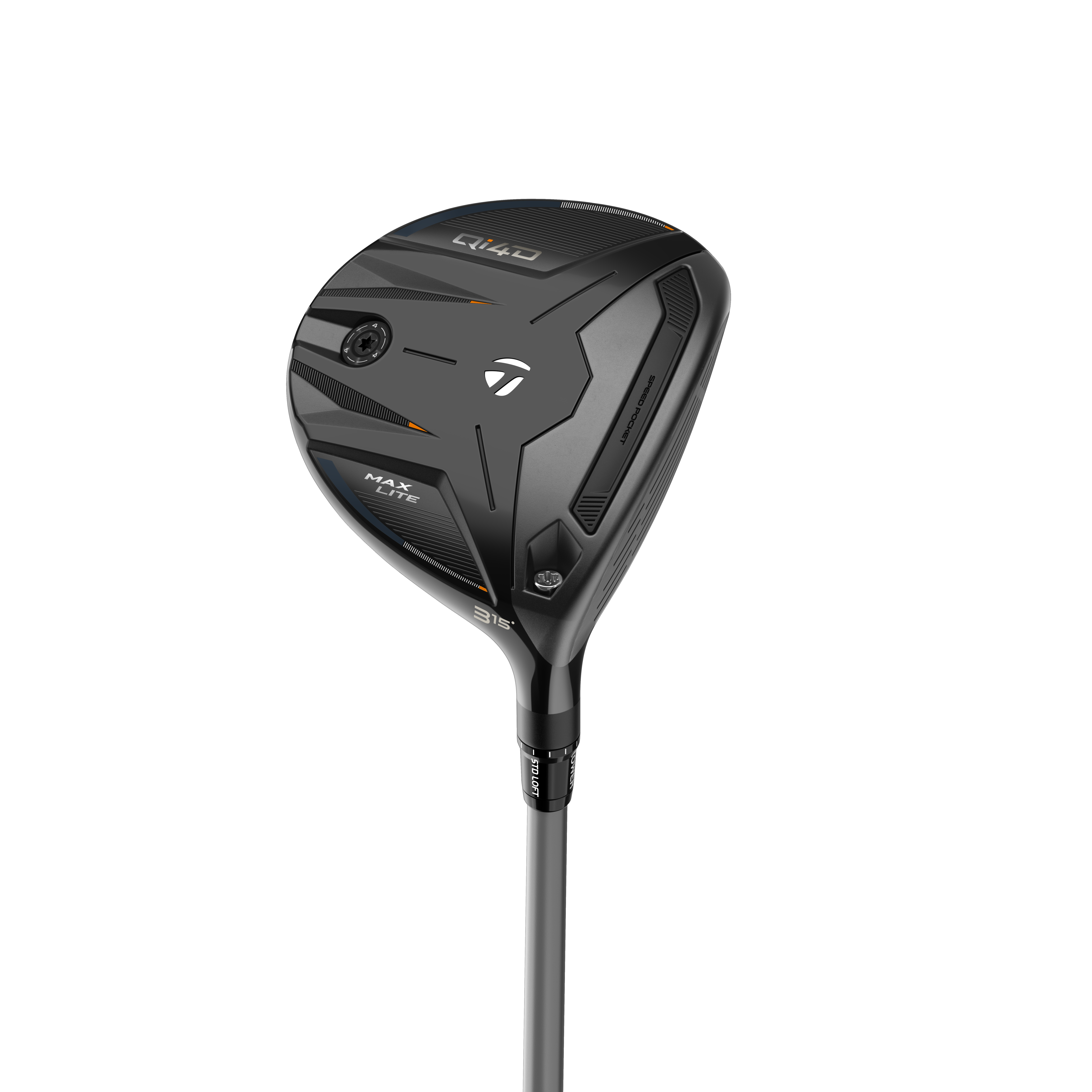 Tacos de Madeira Qi 4D Max Lite Max #5 Regular Taylormade Cinzento-1