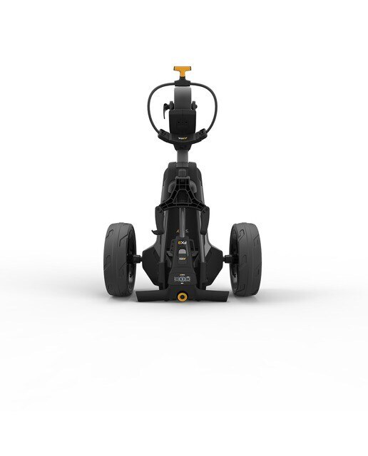 Trolley Elétrico de Golf FX3 com Bateria de Lítio Alargada - 220 wh - Gun Metal Cinzento / Preto-4