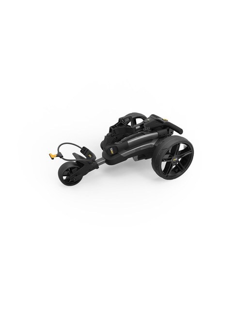 Trolley Elétrico de Golf FX3 com Bateria de Lítio Alargada - 220 wh - Gun Metal Cinzento / Preto-9